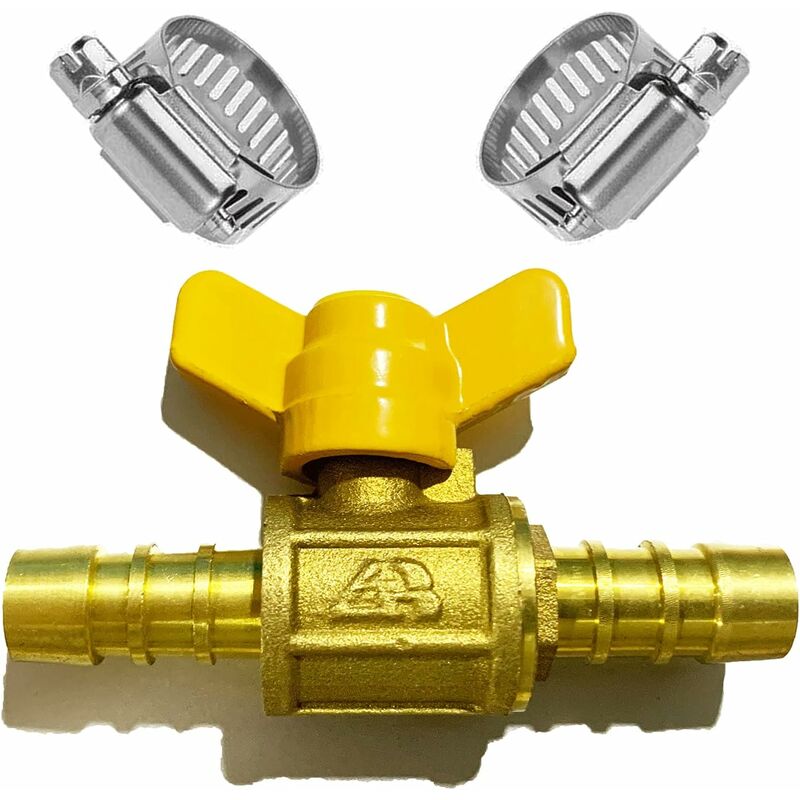 Two Way Barbed Ball Valve (For 10Mm-11Mm Id Pipe) V1188-MS-227-0689