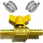 Two Way Barbed Ball Valve (For 10Mm-11Mm Id Pipe) V1188-MS-227-0689