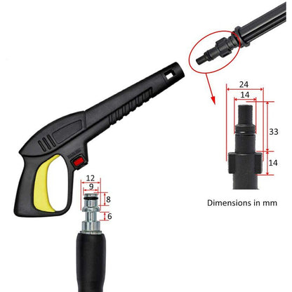 High Pressure Water Gun With ROtating Nozzle, Compatible With Lavor Pressure Washers V1188-MS-227-0690