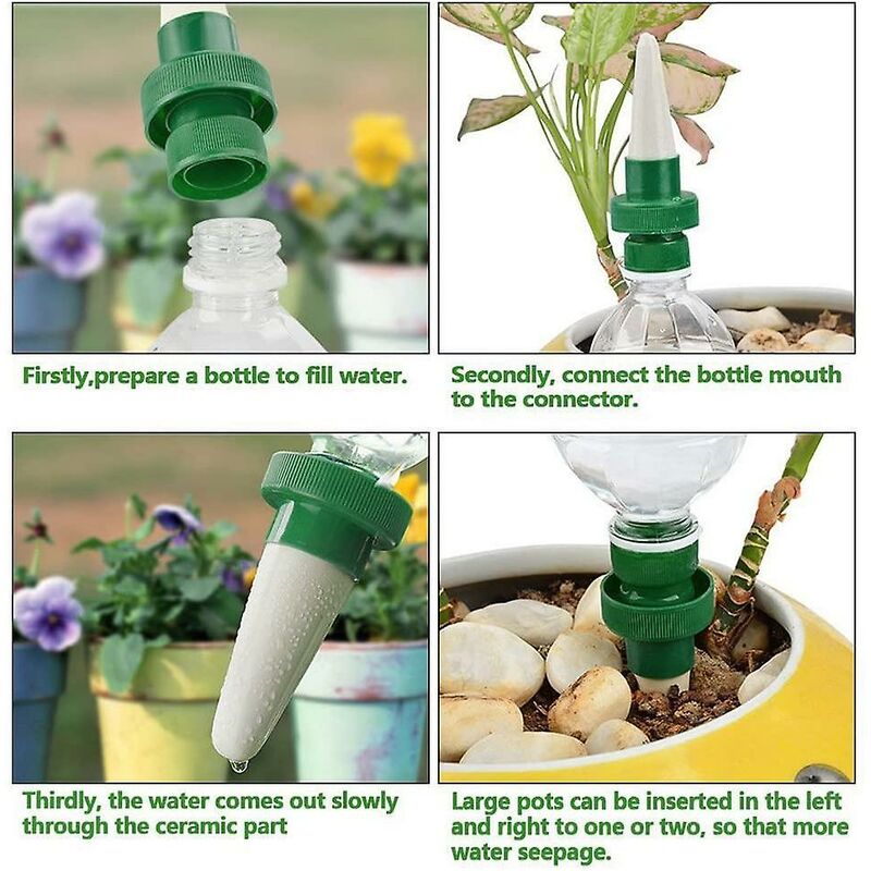 Automatic Plant Watering Device Ceramic Self Watering Spikes Flower Watering Spikes Drip Irrigation Watering V1188-MS-227-0692