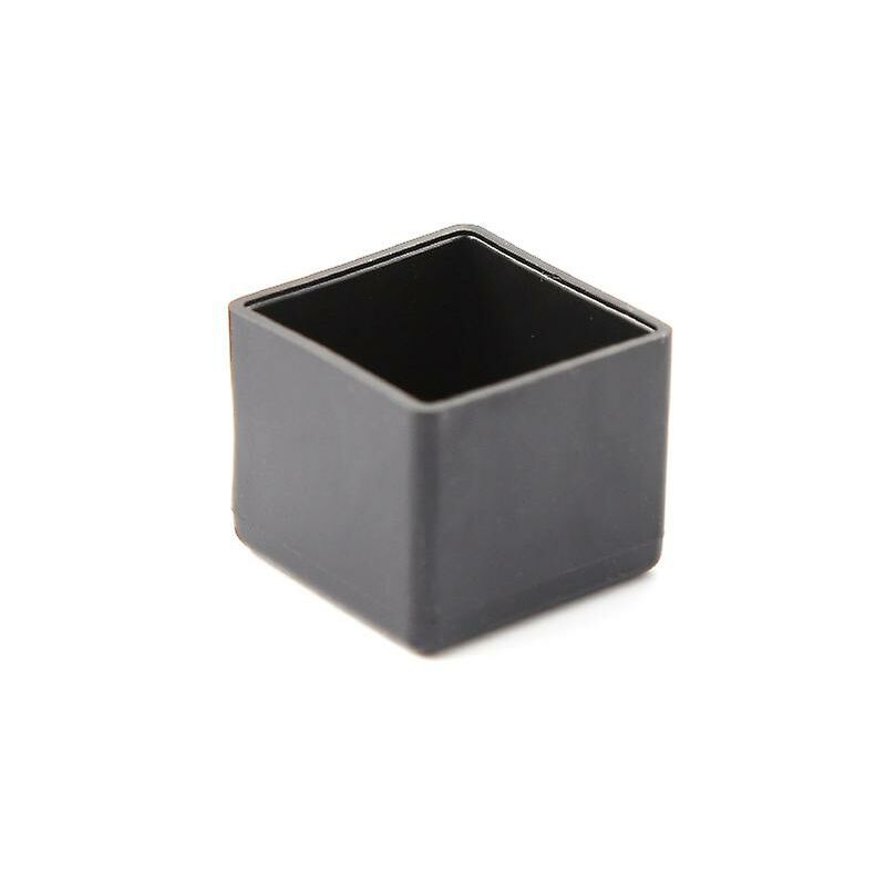 Square Rubber End Caps - 25Mm - For Chairs, Tables, Furniture Legs V1188-MS-227-0698
