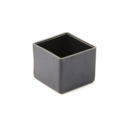 Square Rubber End Caps - 25Mm - For Chairs, Tables, Furniture Legs V1188-MS-227-0698