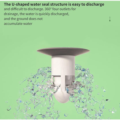 Shower Sink Drain Check Valve Channel Core Anti-Odor Kitchen Bathroom Backflow Preventer Bathroom Pipe Check V1188-MS-227-0700
