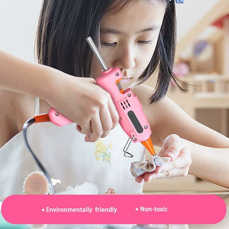 10 Clear Hot Glue Sticks 7 X 100Mm - Extra Strong Glue For Hot Glue Gun, Solvent Free, Fast Drying V1188-MS-227-0717