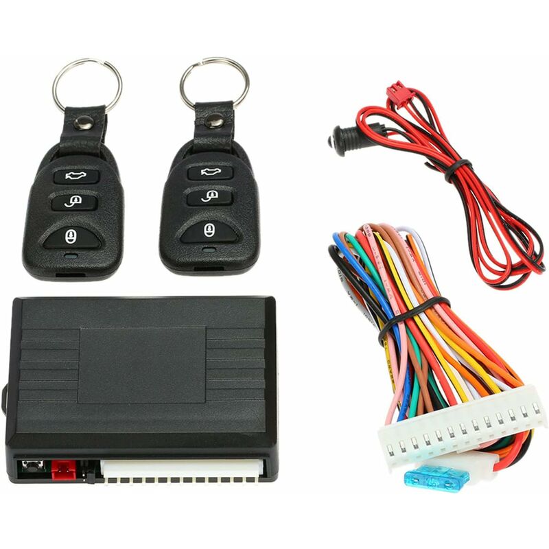 Car Central Locking, Universal Central Remote Control Box Kit, Keyless Entry System With Car Door Lock With V1188-MS-227-0720