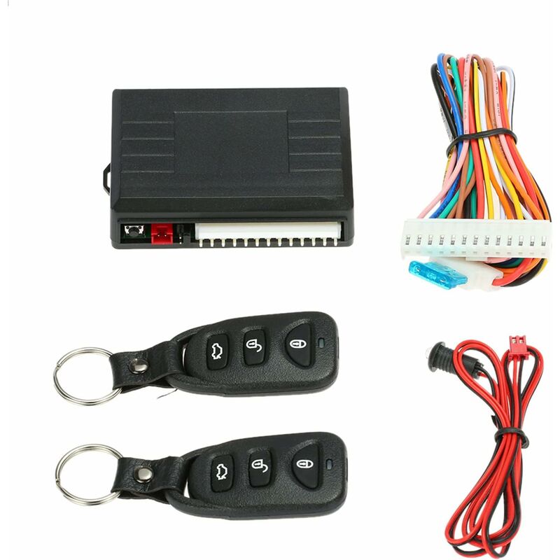 Car Central Locking, Universal Central Remote Control Box Kit, Keyless Entry System With Car Door Lock With V1188-MS-227-0720