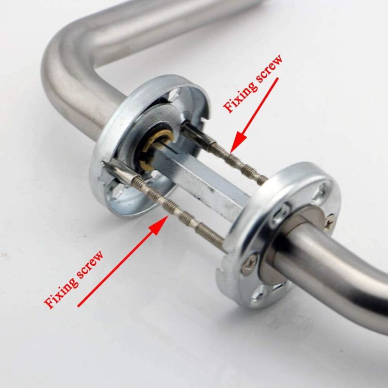 4 Universal M4 Bolts And Sleeves For Door Handle ROsettes, Nickel V1188-MS-227-0723