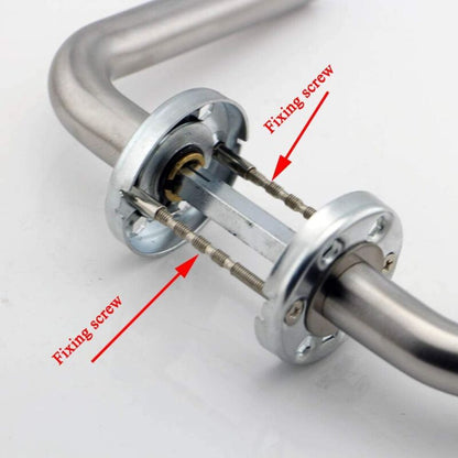 4 Universal M4 Bolts And Sleeves For Door Handle ROsettes, Nickel V1188-MS-227-0723