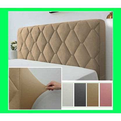 Headboard Cover, Bed Head Cover Protector Decorative Slipcover Bedroom Thickened Soft Pack Dustproof Stretch V1188-MS-227-0743