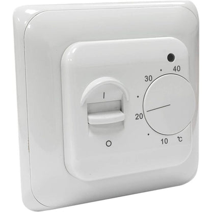 Manual Electric Underfloor Heating ROom Thermostat With Sensor Ac 220V 16A, Mechanical Underfloor Heating V1188-MS-227-0744