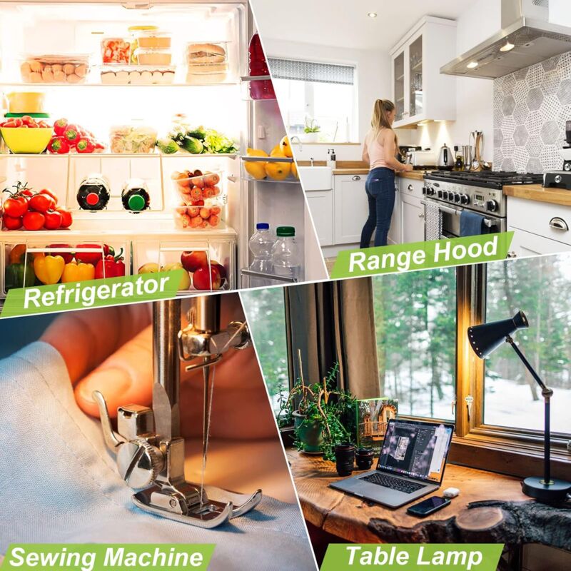 LED Refrigerator Bulb E14, 2W Equivalent To 15W, Warm White 3000K, Fridge Bulb, Salt Lamp, Sewing Machine, V1188-MS-227-0749