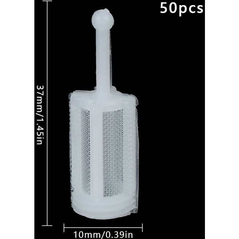 50 Pieces Paint Filter Gravity Filters For Paint Gun Disposable Spray Filter Fine Mesh Universal Filters For V1188-MS-227-0754