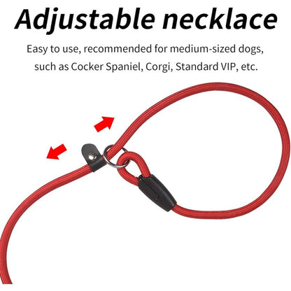 (2 Pcs) Dog Leash ROpe, Nylon Dog Leash, Soft Strong ROpe, No Pull Leash, Dog Training Leash, Dog Collar V1188-MS-227-0760
