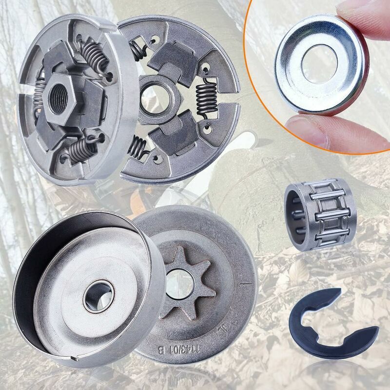 Clutch Drum .325 Clutch Drum Bearing Kit For Stihl Ms261C Ms271C Ms291C Ms240 Ms260 Ms270 Ms280 Chainsaw V1188-MS-227-0777