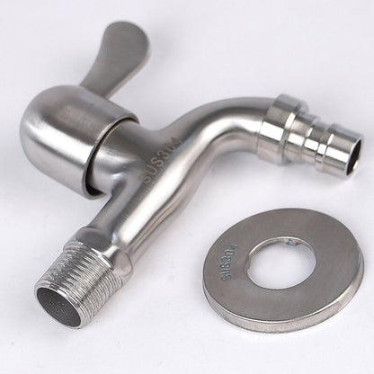 304 Stainless Steel Faucet 1/2' Flow Valve V1188-MS-227-0787