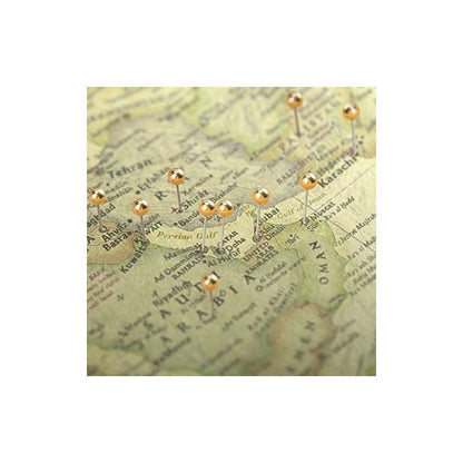 1000 Pieces Push Pins Map Thumbtacks Push Pins For Cork Board, Fabric Marking, 1/8 Inch ROund Metal Head V1188-MS-227-0788