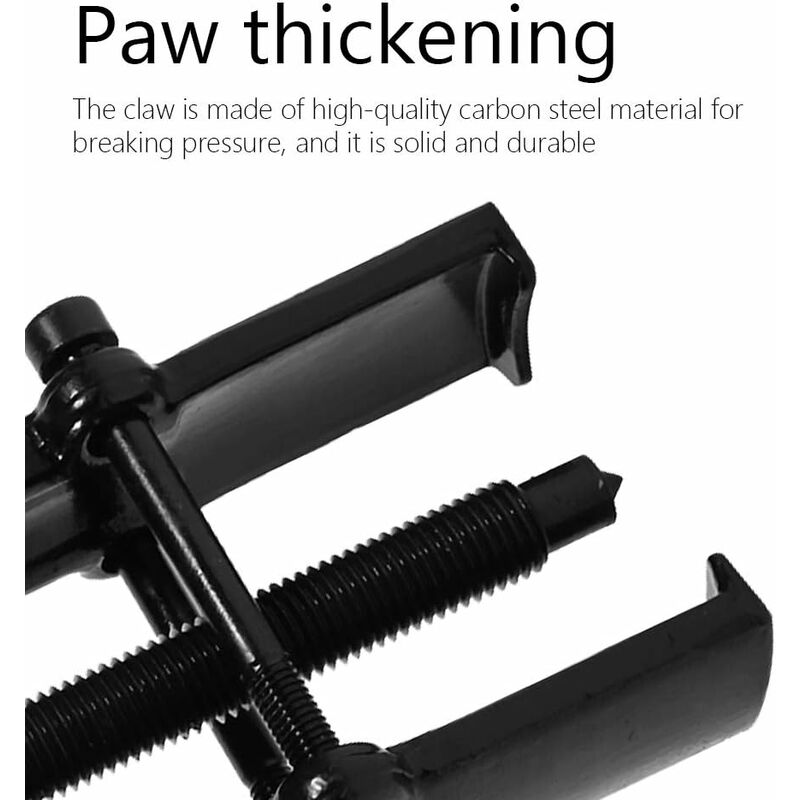 Carbon Steel Two Jaw Adjustable Bearing Puller - Straight Puller For Pump And Pulley V1188-MS-227-0791