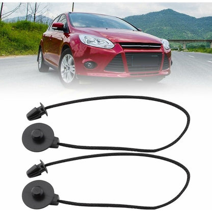 2 pcs Rear Parcel Shelf Tie Down Cords Compatible With Ford Focus Mk3 2012-2017 Cv6Z5846538A Bm51A46538Aa V1188-MS-227-0792
