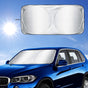 Car Windshield Sun Shade,Foldable Front Windshield Visor Sunshade Cover,Anti Uv Reflective Protector,Sunshade V1188-MS-227-0806