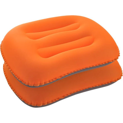 Inflatable Camping Pillows Orange 2 Pack Compact And Ultralight Beach Pillows For Travel, Hiking And V1188-MS-227-0817