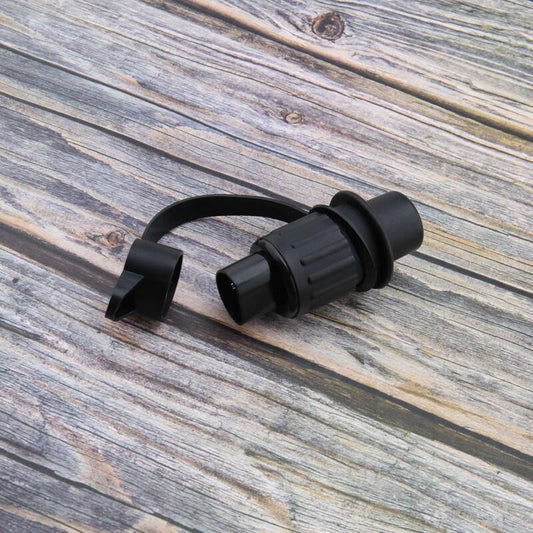 2 pcs 3 Pin 12V Power Sockets For Trailer Tractor Machinery Vehicle Rv Caravan Truck Motorhome Boat With V1188-MS-227-0819