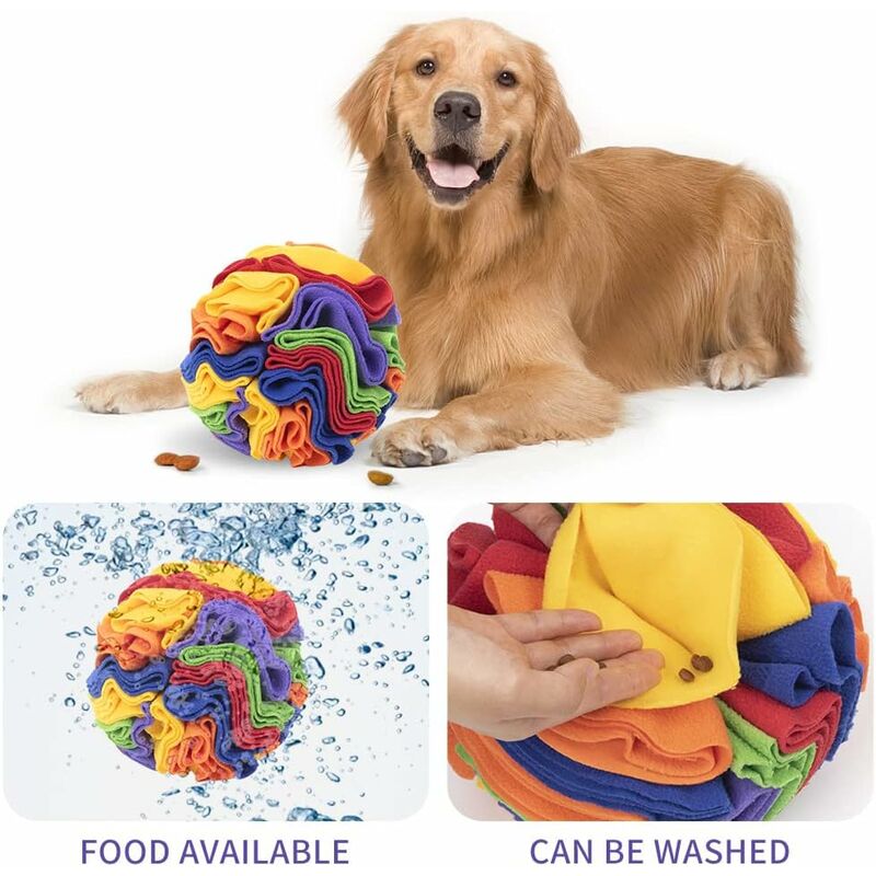 Dog Snuffle Mat Ball, Dog Play Mat, Interactive Dog Toy, Puzzle Slow Feeding Snuffle Mat, Stress Release For V1188-MS-227-0820