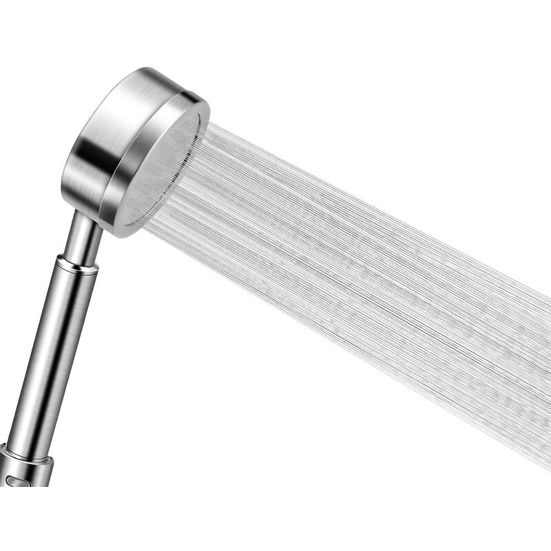 304 Stainless Steel High Pressure Shower Head Bathroom Shower Head Water Saving Easy Installation V1188-MS-227-0821