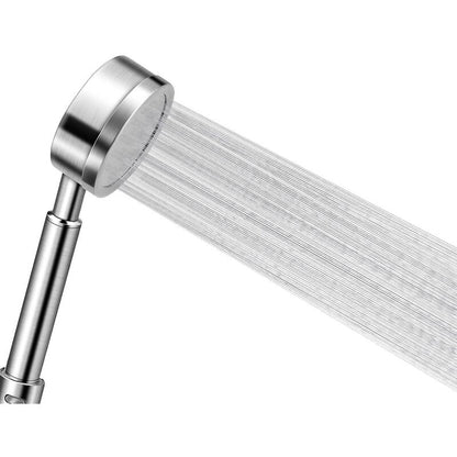 304 Stainless Steel High Pressure Shower Head Bathroom Shower Head Water Saving Easy Installation V1188-MS-227-0821