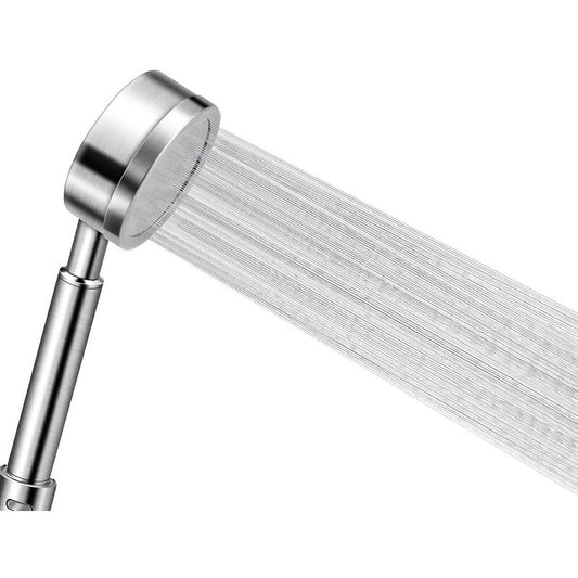 304 Stainless Steel High Pressure Shower Head Bathroom Shower Head Water Saving Easy Installation V1188-MS-227-0821