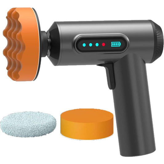 Portable Waxing Polisher With Polishing Pad, Polisher With 2000Mah Lithium Battery Brushless Polisher V1188-MS-227-0824