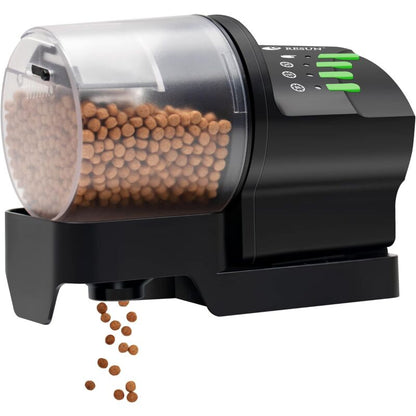 Aquarium Fish Feeder, Multifunctional Adjustable Automatic Food Dispenser Plug In Turtle Vacation Feeder V1188-MS-227-0828