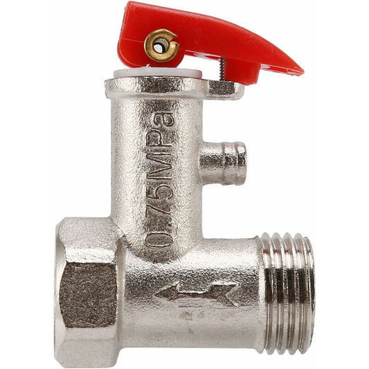 1/2 Pt Sleeve Electric Water Boiler Safety Valve 0.75Mpa Temperature And Pressure Relief Valve For Water V1188-MS-227-0849