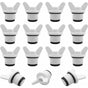 Plumbing Plug-15 pcs 1/2" Male External Thread Pipe Hex Plug,Blanking Plug,For Washing V1188-MS-227-0854