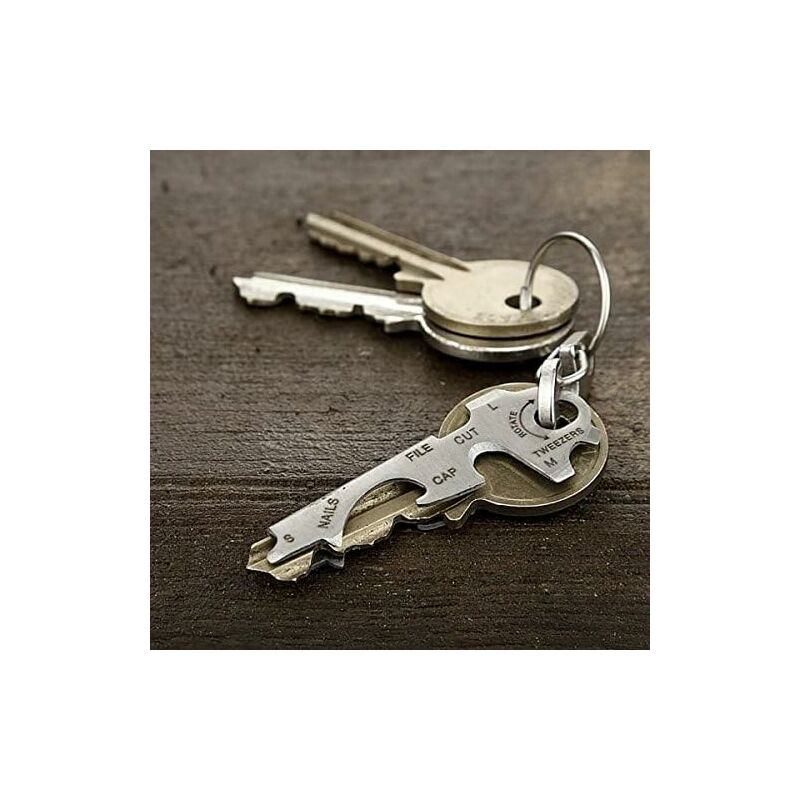 8 In 1 Multifunction Keychain With Bottle Opener, Screwdriver And Other Keytools V1188-MS-227-0865