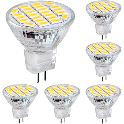 Mr11 Gu4 LED 3W Positive White Light 6500K, Non-Dimmable, Gu4 LED Spot Bulbs, 25-35W Halogen Equivalent, V1188-MS-227-0868
