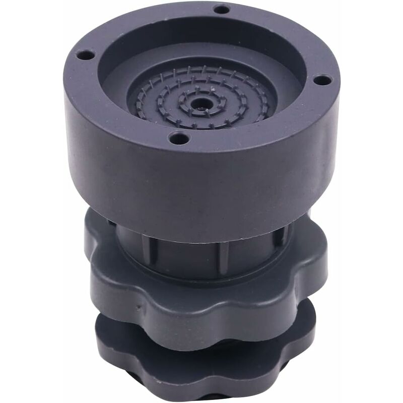 4-Piece Universal Adjustable Rubber Shock Pads For Washers, Dryers, Refrigerators V1188-MS-227-0870