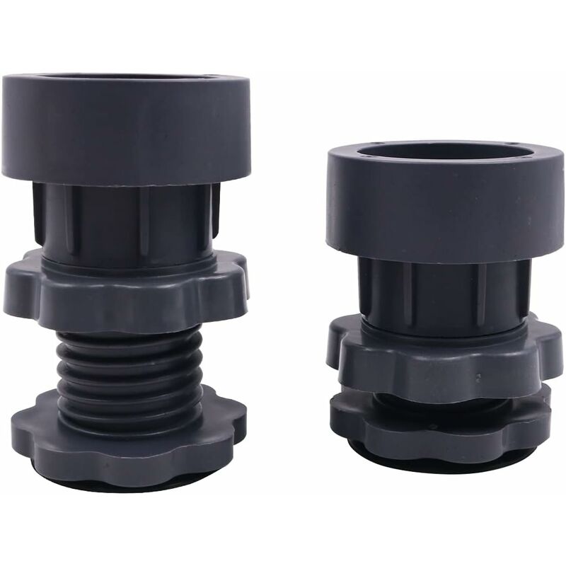 4-Piece Universal Adjustable Rubber Shock Pads For Washers, Dryers, Refrigerators V1188-MS-227-0870