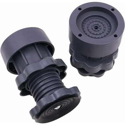 4-Piece Universal Adjustable Rubber Shock Pads For Washers, Dryers, Refrigerators V1188-MS-227-0870