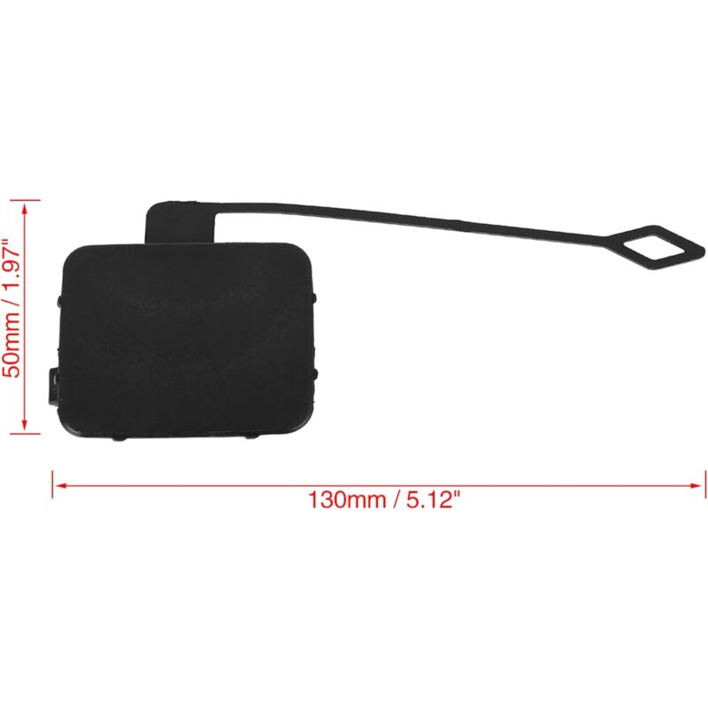 Car Front Tow Cover Replacement For Bmw 335Xi 2007 Base 3.0L 51117167575 New V1188-MS-227-0876