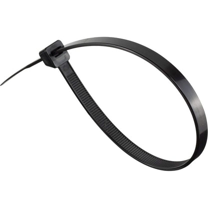 Nylon Cable Tie - 300Mm X 7.6Mm - Black - Heavy Duty Cable Tie - Heavy Duty Cable Ties - Pack Of 100 V1188-MS-227-0889