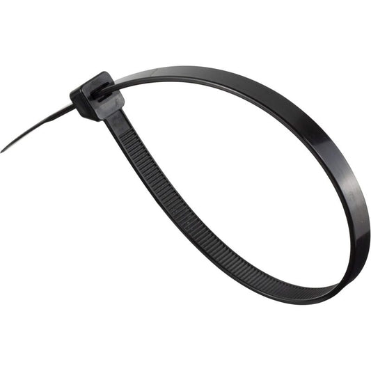 Nylon Cable Tie - 300Mm X 7.6Mm - Black - Heavy Duty Cable Tie - Heavy Duty Cable Ties - Pack Of 100 V1188-MS-227-0889