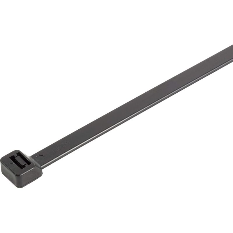 Nylon Cable Tie - 300Mm X 7.6Mm - Black - Heavy Duty Cable Tie - Heavy Duty Cable Ties - Pack Of 100 V1188-MS-227-0889