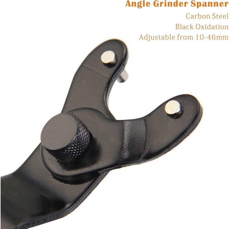Universal Wrench For Angle Grinder 10-46Mm With Plastic Anti-Slip Handle V1188-MS-227-0891