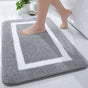 Non-Slip Bath Mat, Soft Microfiber Bathroom Mat, Absorbent High Pile Bath Mat, Machine Washableable - 40 X 60 V1188-MS-227-0901