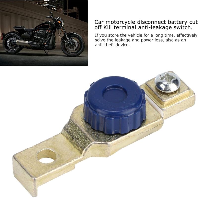 Motorcycle Battery Cut Off Switch Terminal Disconnect Anti-Leakage V1188-MS-227-0904