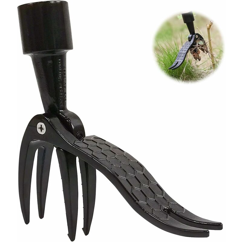 Tools Garden Manual Weeder Knife, Gardening Weed Puller Claw Tool, Hand Weeder Tool With 4 Claws, DAndelion V1188-MS-227-0910