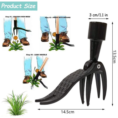 Tools Garden Manual Weeder Knife, Gardening Weed Puller Claw Tool, Hand Weeder Tool With 4 Claws, DAndelion V1188-MS-227-0910
