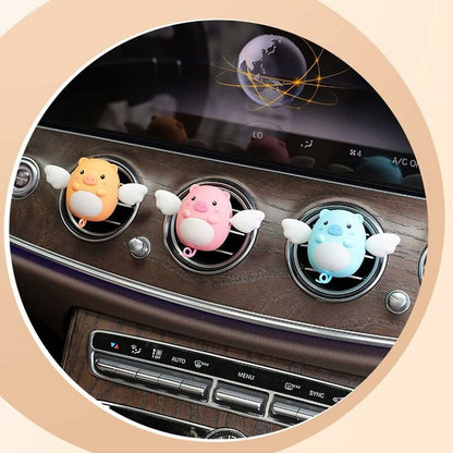 Car Vent Clip Pig Decoration, Cute Car Air Conditioning Vent Clip Air Outlet Clip Car Diffuser Charm For Most V1188-MS-227-0912