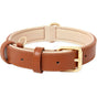 Leather Dog Collar, Adjustable Dog Collar Soft Padded Leather Cushion For Small, Medium Or Large Dogs, Brown, V1188-MS-227-0915