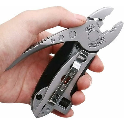 Multifunctional Adjustable Screwdriver Wrench Pliers Pocket Multitool Outdoor Camping V1188-MS-227-0918